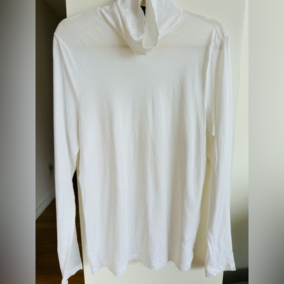 J. Crew Women's Classic White Turtleneck Sweater - Picture 2 of 4